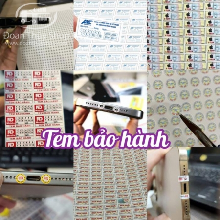 TEM CHỐNG HÀNG GIẢ & TEM BẢO HÀNH 