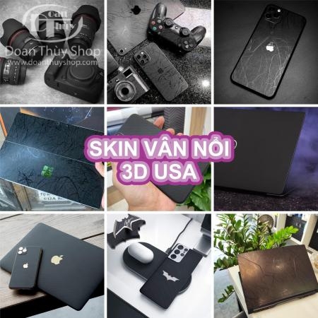 Skin 3M Matrix Black Và Skin Vân Nổi Đế Đen 3D Oracal Đức